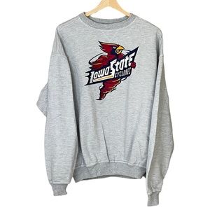 Vintage Iowa State Embroidered Crewneck Sweatshirt